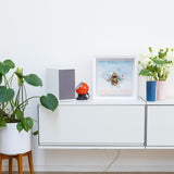 Cool Sky Queen Bee - Original Artwork Series 2023 - Kristjana S Williams Studio