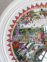 English Garden I - Warm - Framed Artwork - Kristjana S Williams Studio