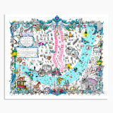 The Bodleian Frost Fair Map