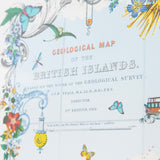 Geological Map of the British Islands - Art Print - Kristjana S Williams Studio