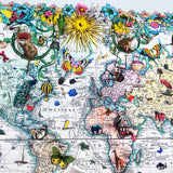 Navigators of the World - Giraffe - 3D Hybrid Artwork