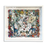 Navigators of the World - Giraffe - 3D Hybrid Artwork