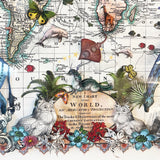 Navigators of the World - Giraffe - 3D Hybrid Artwork