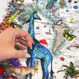 Navigators of the World - Giraffe - 3D Hybrid Artwork