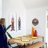 Through the Roses and into the Rabbit Hole - Art Print - Kristjana S Williams Studio