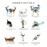 Dragonfly Deer Hnöttur - Art Print - Kristjana S Williams Studio