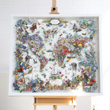 An Ode to Art: Discoveries of the World - Original Artwork - Kristjana S Williams Studio