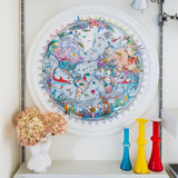 Circular Silfur Sea - Art Print - Kristjana S Williams Studio