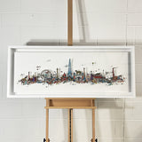 The London Skyline – Kettir og Kóngar - 3D Artwork