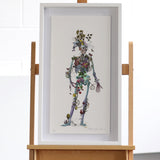 Still Skeleton - Framed Artwork - Kristjana S Williams Studio