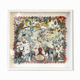 Navigators of the World - Zebra - 3D Hybrid Artwork