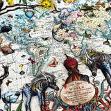 Navigators of the World - Zebra - 3D Hybrid Artwork