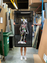 Ad moldu skaltu verda - Still Skeleton black - Art Print - Kristjana S Williams Studio