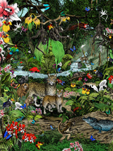 The Amazon Rain Forest Wall Mural - Kristjana S Williams Studio