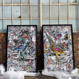 Astrikur Gullni - Art Print - Kristjana S Williams Studio