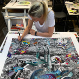 Astrikur Gullni - Art Print - Kristjana S Williams Studio