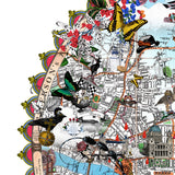 Austur Elephant London - Art Print - Kristjana S Williams Studio