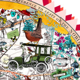 Austur Robin London - Art Print - Kristjana S Williams Studio