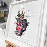 Hjarta of London - Art Print - Kristjana S Williams Studio