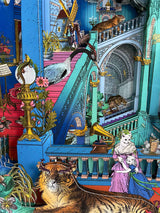 Cobalt Blue Palace - Diorama - Kristjana S Williams Studio
