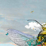 Cool Sky Queen Bee - Art Print - Kristjana S Williams Studio