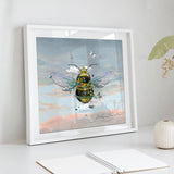 Cool Sky Queen Bee - Art Print - Kristjana S Williams Studio
