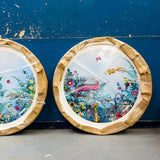 Fiskur Ne Thari - Circular Sea-born - Art Print - Kristjana S Williams Studio