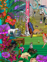 Fox for Tea - Art Print - Kristjana S Williams Studio