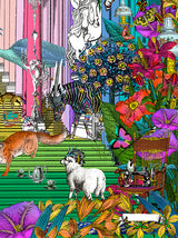 Fox for Tea - Art Print - Kristjana S Williams Studio