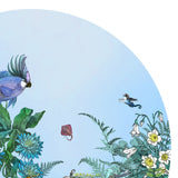 Fugl Ne Fiskur - Circular Sea-born - Art Print - Kristjana S Williams Studio