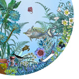 Fugl Ne Fiskur - Circular Sea-born - Art Print - Kristjana S Williams Studio