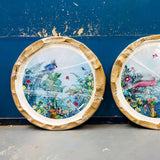 Fugl Ne Fiskur - Circular Sea-born - Art Print - Kristjana S Williams Studio