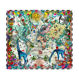 Giraffa Discoveries Of The World - Art Print - Kristjana S Williams Studio