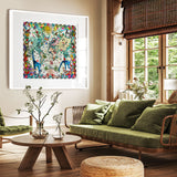 Giraffa Discoveries Of The World - Art Print - Kristjana S Williams Studio