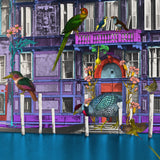 Gli Uccelli Violet Setur - Art Print - Kristjana S Williams Studio