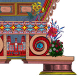 Grandmother Wonderland Clock - Art Print - Kristjana S Williams Studio