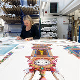 Grandmother Wonderland Clock - Art Print - Kristjana S Williams Studio