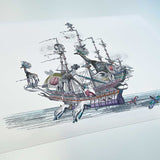 Draumaland At Sea - Great Henrietta VII - Art Print - Kristjana S Williams Studio