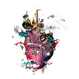 Hjarta of London - Art Print - Kristjana S Williams Studio