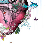 Heart of Nature - Art Print - Kristjana S Williams Studio