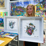 Makes my Heart Sing - Original Artwork Series 2022 - Kristjana S Williams Studio