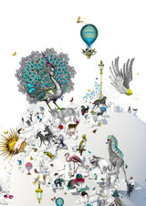 Hera Hnottur - Art Print - Kristjana S Williams Studio