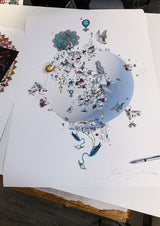 Hera Hnottur - Art Print - Kristjana S Williams Studio