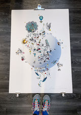 Hera Hnottur - Art Print - Kristjana S Williams Studio