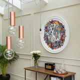 Hringlaga Heimskort - World Aedificia - Art Print - Kristjana S Williams Studio