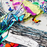 Circular Silvery Saer - Blacktip Shark | Original Artwork 2021 | Kristjana S Williams