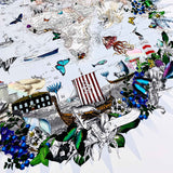 Klakinn & Evropa - Circular Map - Art Print - Kristjana S Williams Studio