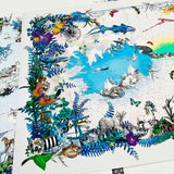 Norðurljósa Chaser - Iceland in the Sea - Art Print - Kristjana S Williams Studio