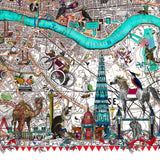 Lundunar Kort - Shard Gler Nal - Art Print - Kristjana S Williams Studio