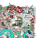 Lundunar Kort - Shard Gler Nal - Art Print - Kristjana S Williams Studio